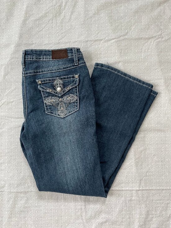 Earl Jeans Denim - Earl Jeans 4P Embellished Pocket Denim